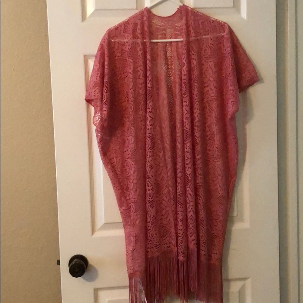 Cute Lacy Pool Coverup